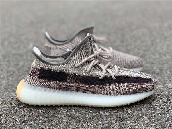 authentic v2 zyon israfil asriel man running shoes kanye west 3m reflective women men designer shoes fz1267 with original box